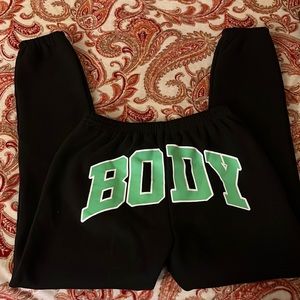 BODYBYRAVENTRACY BACKSHOT SWEATPANTS